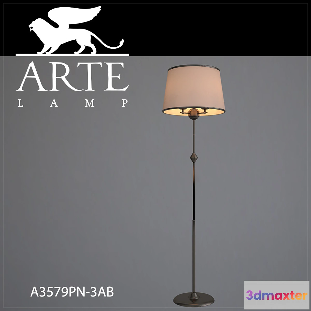 801618 - Floor lamp ArteLamp A3579PN-3AB