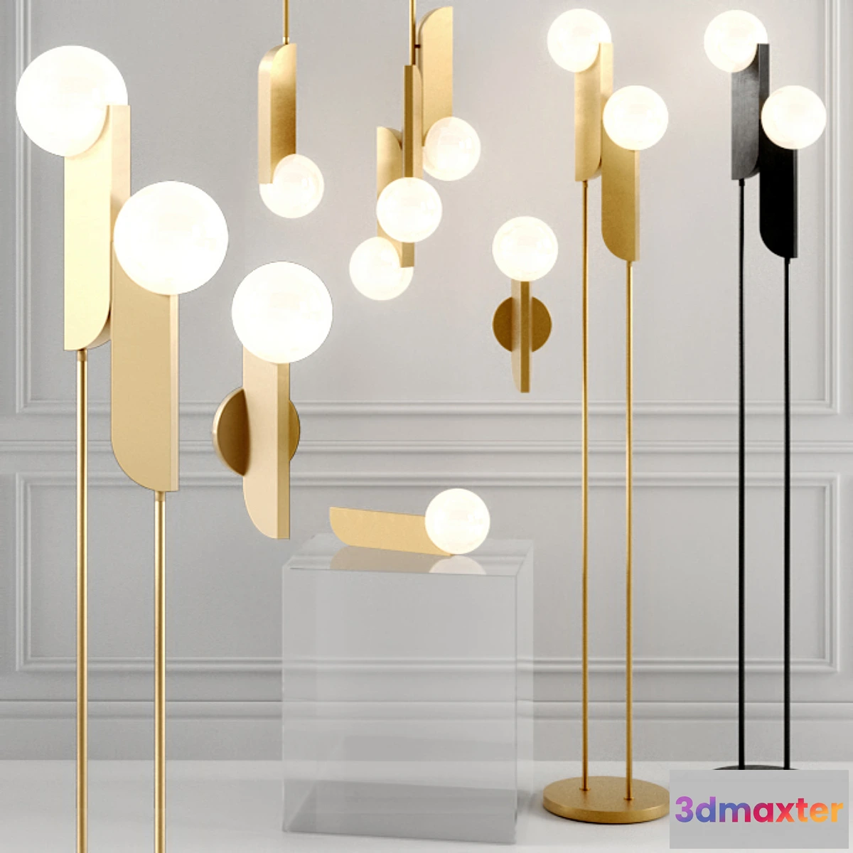 816914 - WEST ELM Bower LED Lamp - No.3