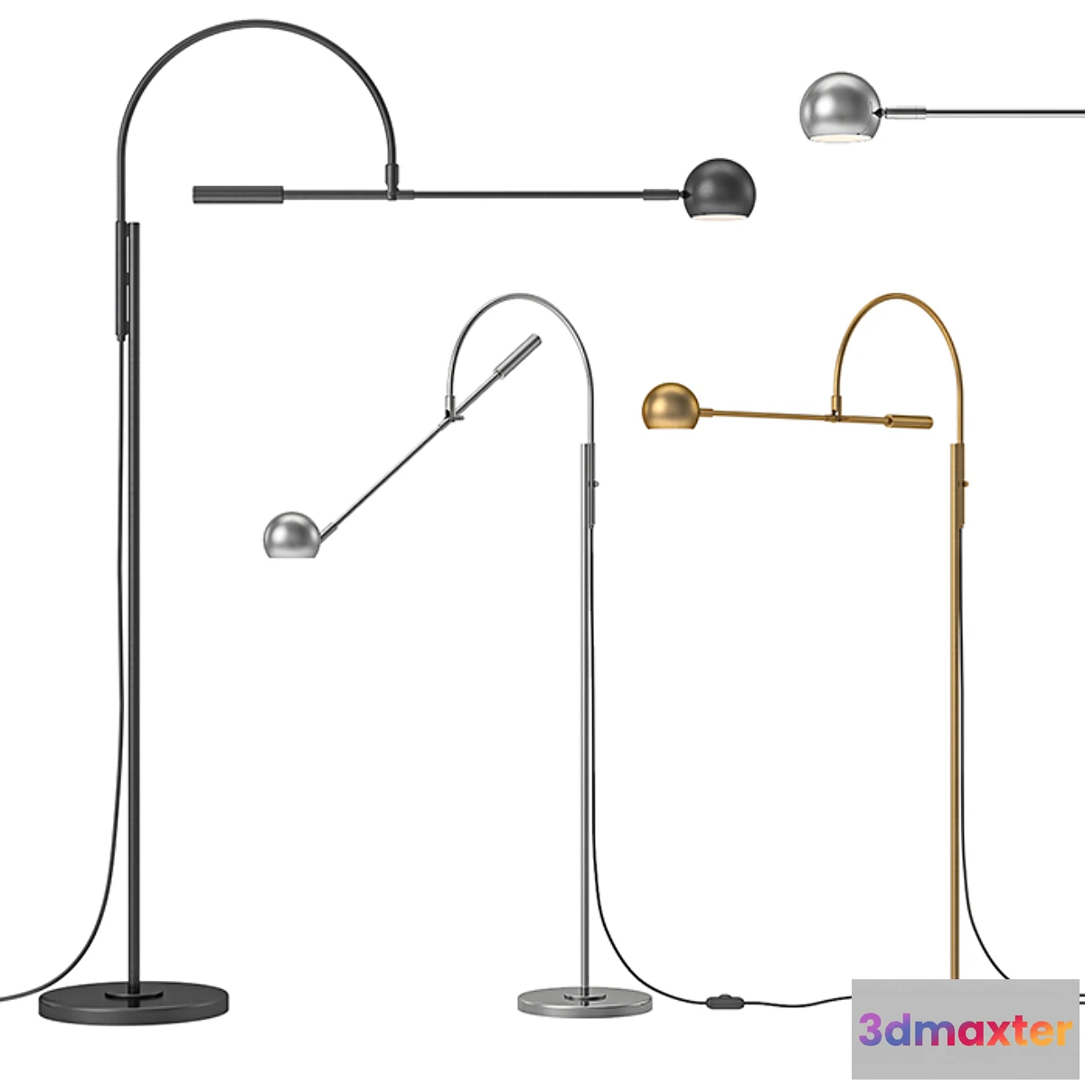 839002 - RH - Orbiter II Task Floor Lamp - No.3