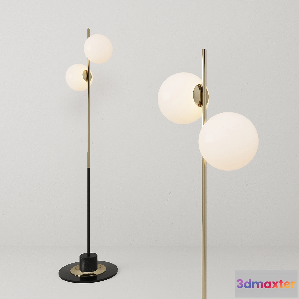 839160 - Bohrer 69 “Tree Floor Lamp - No.3