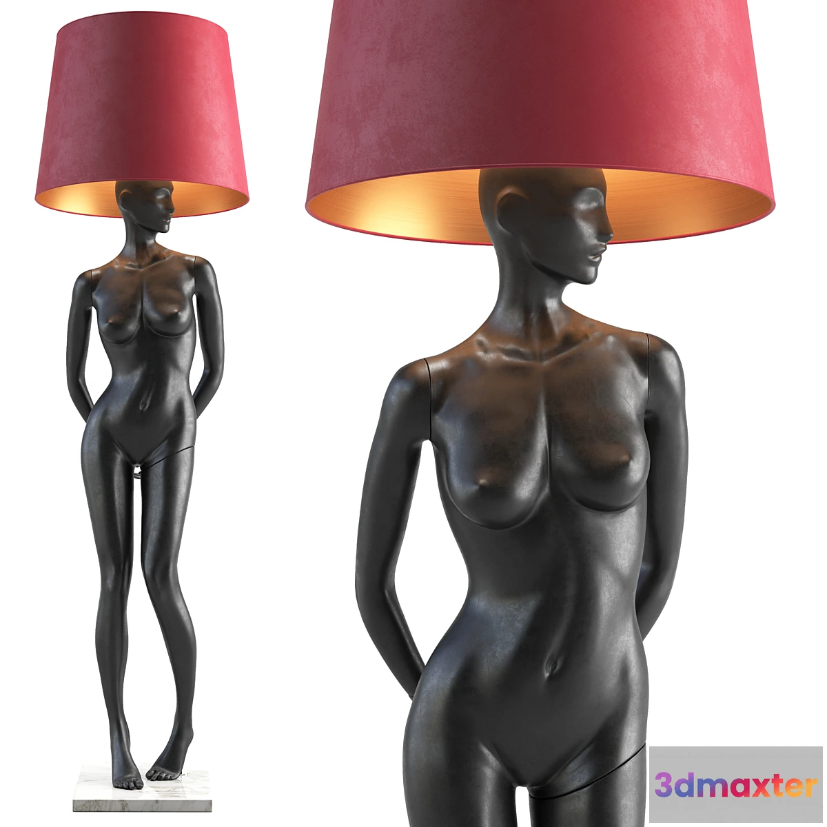 839280 - Mannequin Floor Lamp Rebekka - No.3