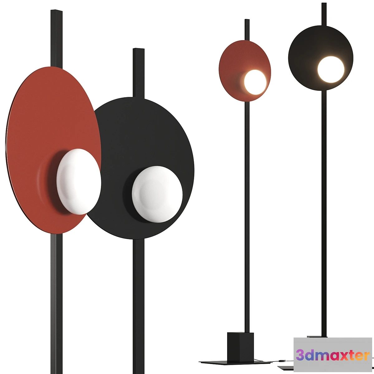 843421 - Axolight Kwic Floor Lamps - No.3