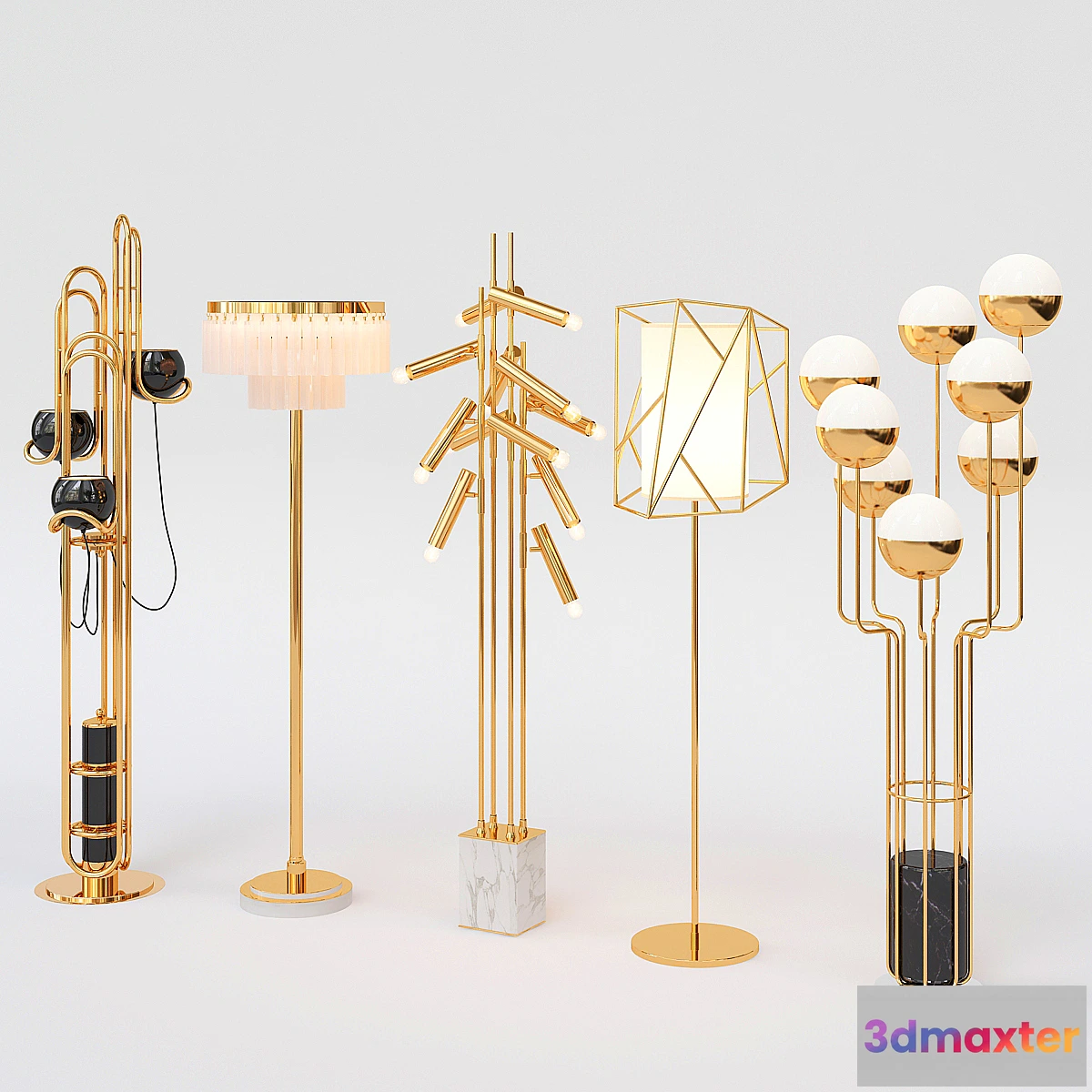854281 - Collection of Floor Lamps - No.3