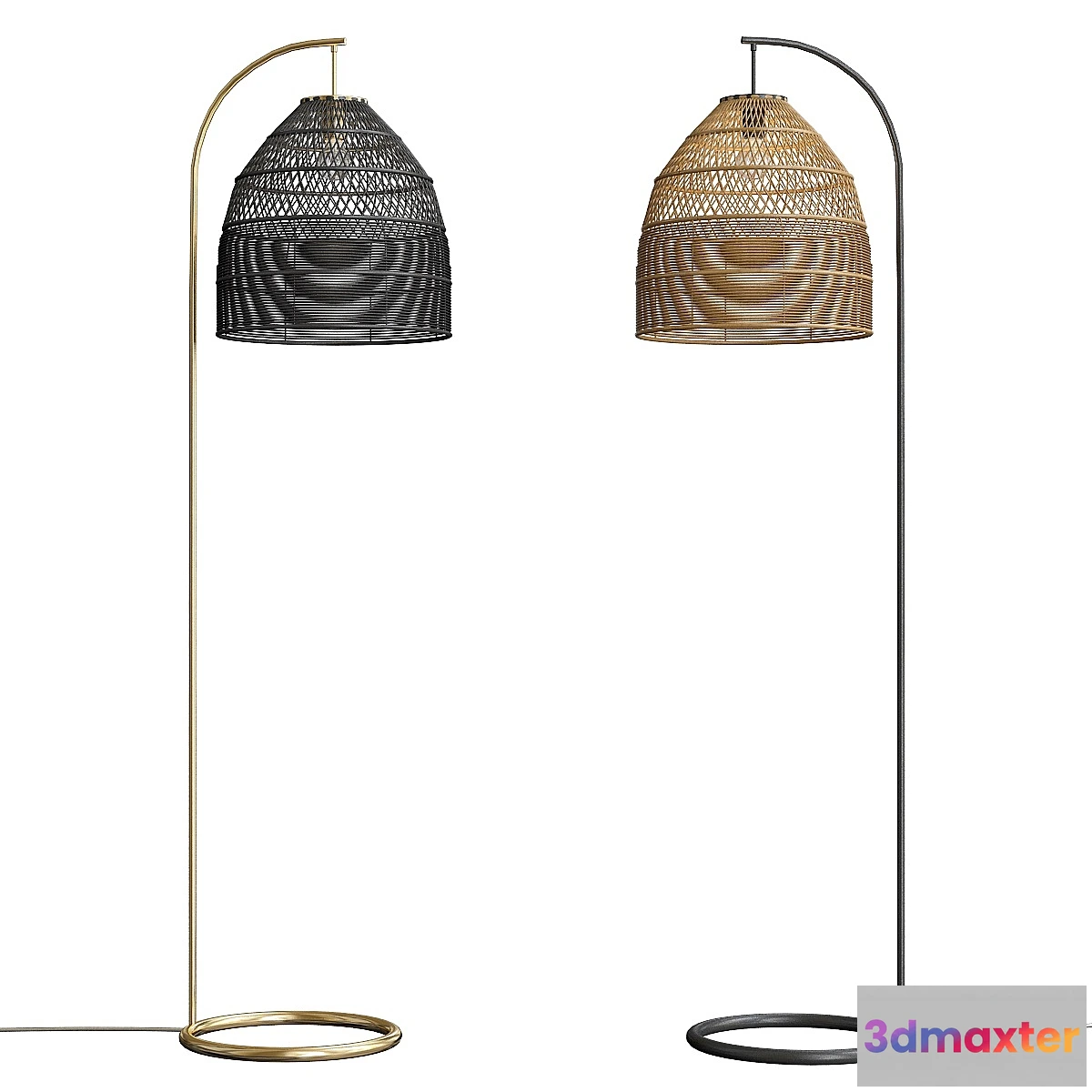 859413 - Java Arc Overreach Floor Lamp - No.4