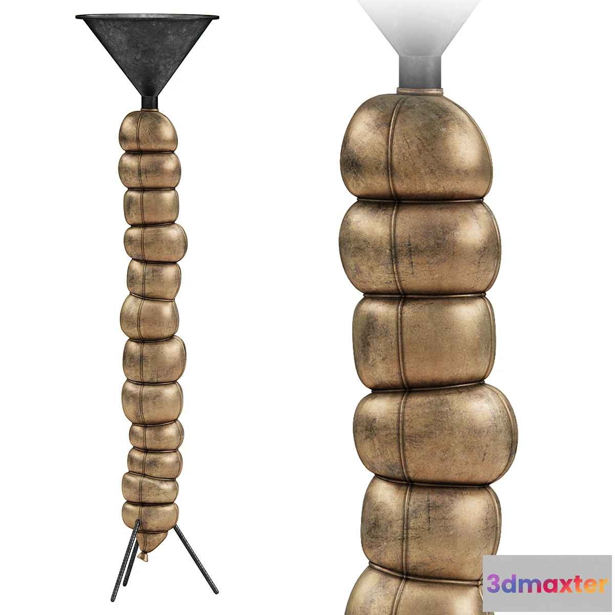 902500 - Sausage With Funnel Lamp by Atelier Van Lieshout - No.2