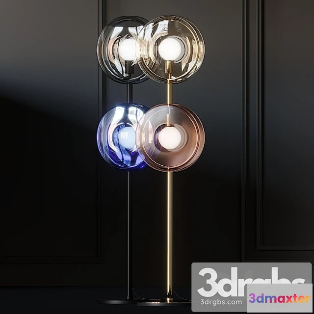 982600 - Bomma orbital crystal floor lamps