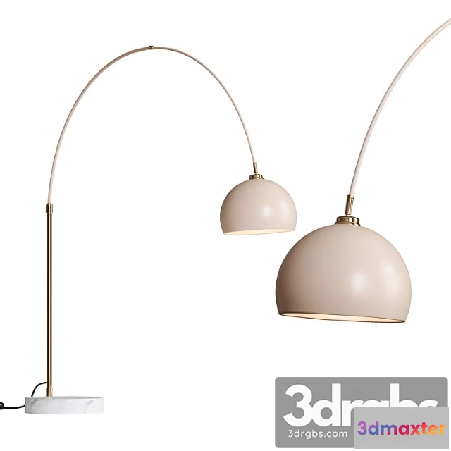 982608 - Bow Large Arc Overreach Floor Lamp