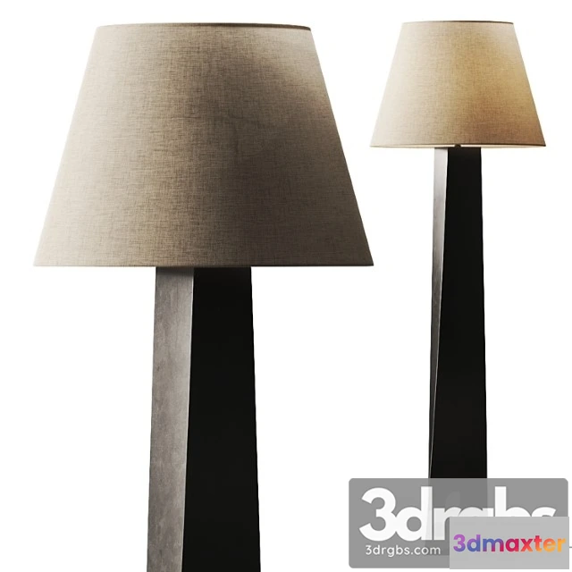 982664 - CB2 Beke Bronze Floor Lamp