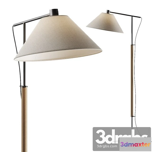 982714 - Crate and Barrel Luka Petite Directional Floor Lamp