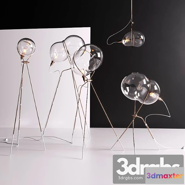 982758 - Designs lighting with bubbles of glass