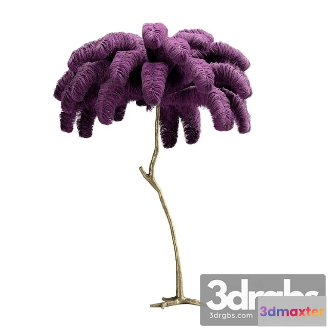 982820 - Feather Lamp A Modern Grand Tour