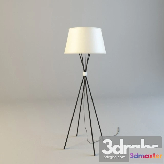 982822 - Feiss Penny 1 Light Floor Lamp