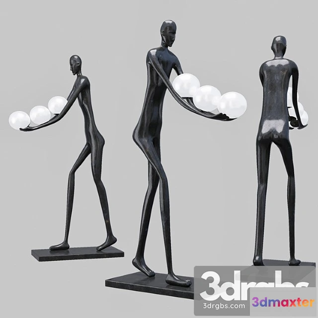 982950 - Floor Lamp Kind Black H187