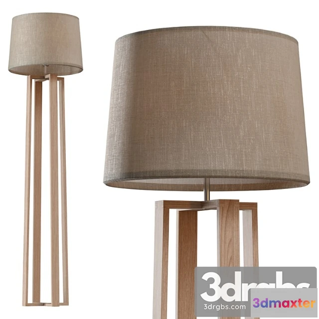 983082 - Freya Nubi FR5134 FL 01 BG Floor Lamp