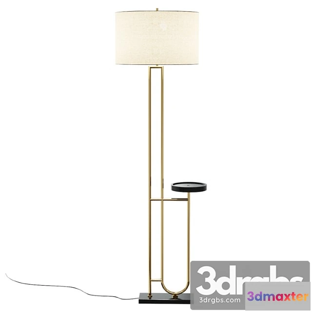 983200 - Imogen Floor Lamp With Tray Lamp With Tray Floor Lamp Floor Lamp With Table
