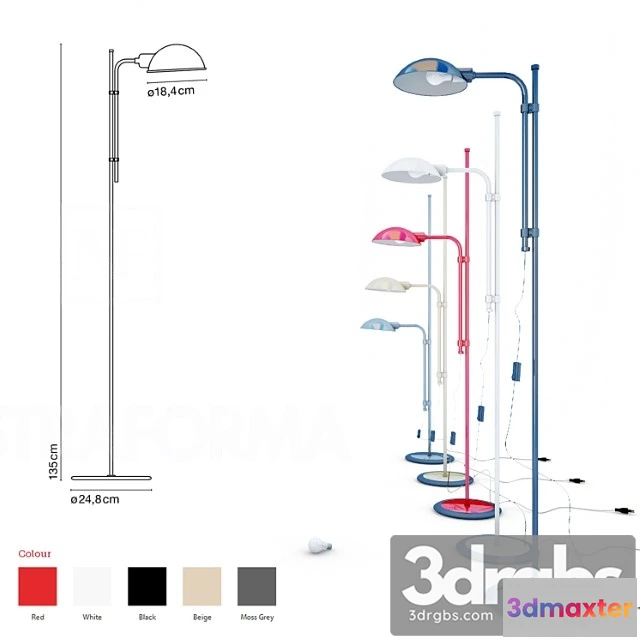 983368 - Marset Funiculi Floor Lamp