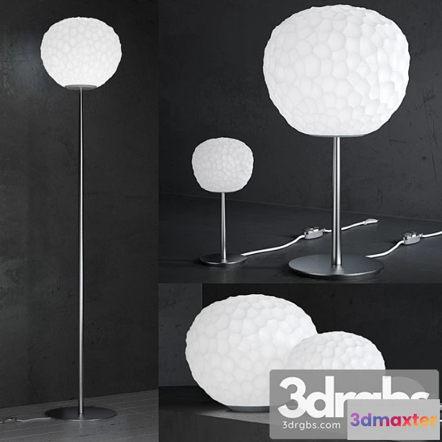 983400 - Meteorite lamp - floor and table collection