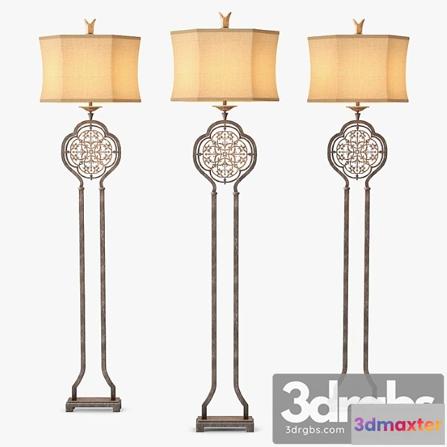 983436 - Murray Feiss Marcella 1lt Floor Lamp