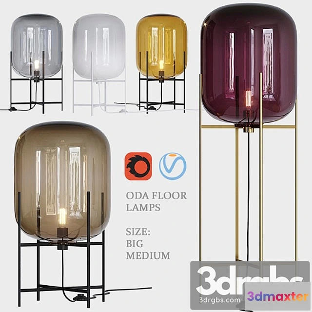 983482 - Oda floor lamps