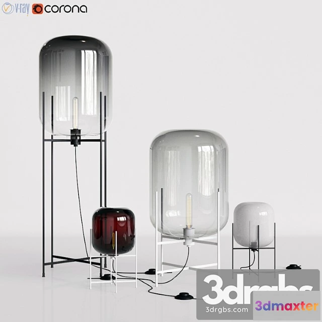 983486 - Oda pulpo lamp set