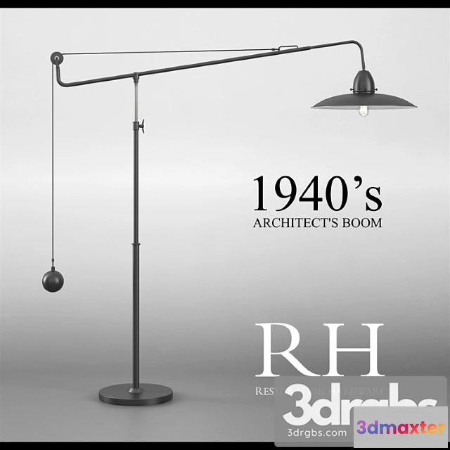 983636 - Rh 1940s Architect S Boom Floor Lamp