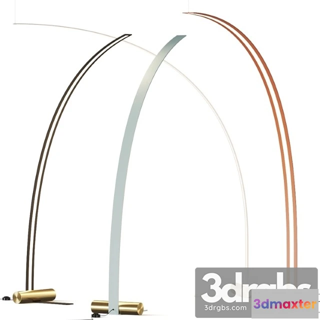 983774 - Tooy Nastro Arc Floor Lamps