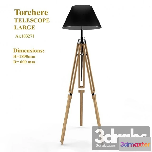983784 - Torchere Eichholtz Telescope Large