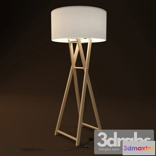 983788 - Torher Wood Floor Lampr