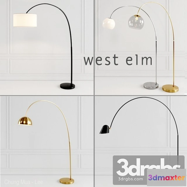 983878 - West Elm Floor Lamp