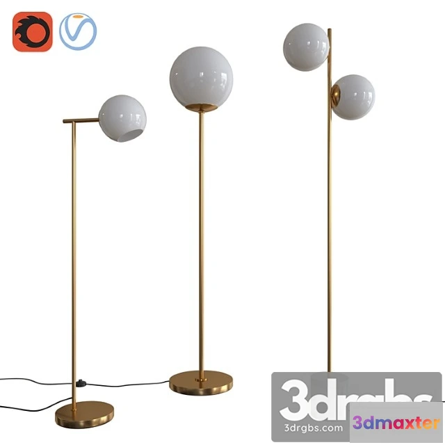 983880 - West Elm Floor Lamps Set 02