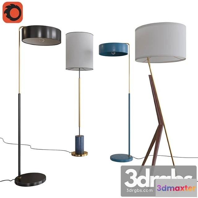 983882 - West elm floor lamps set 05