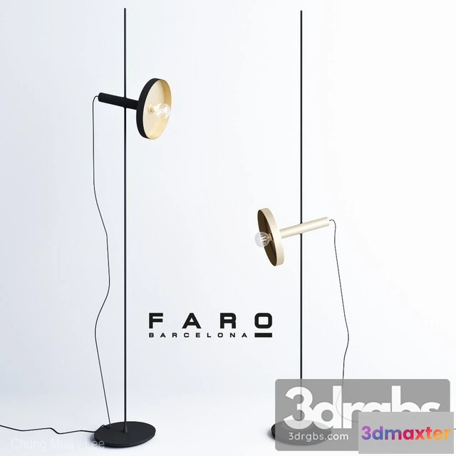 983898 - Whizz Satin Gold Black Portable Lamp