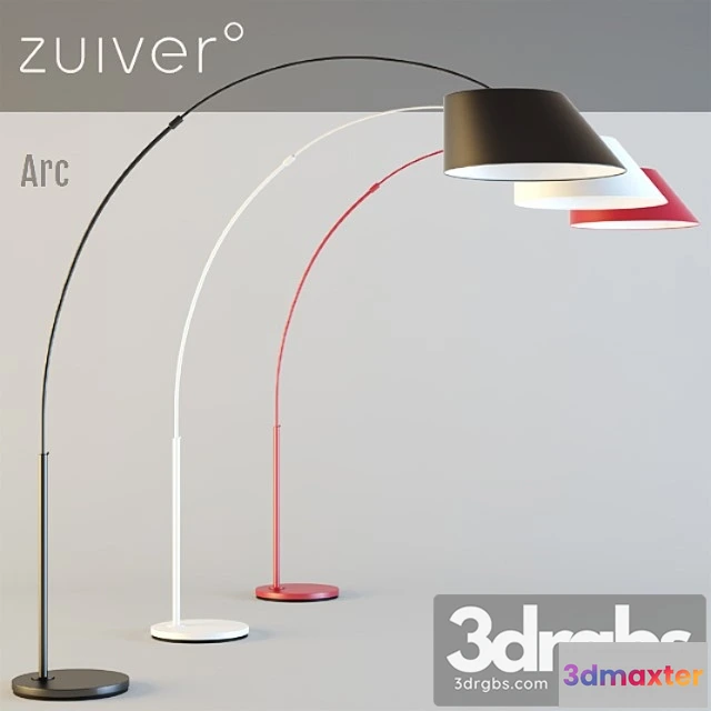 983916 - Zuiver Arc Floor Lamp 1