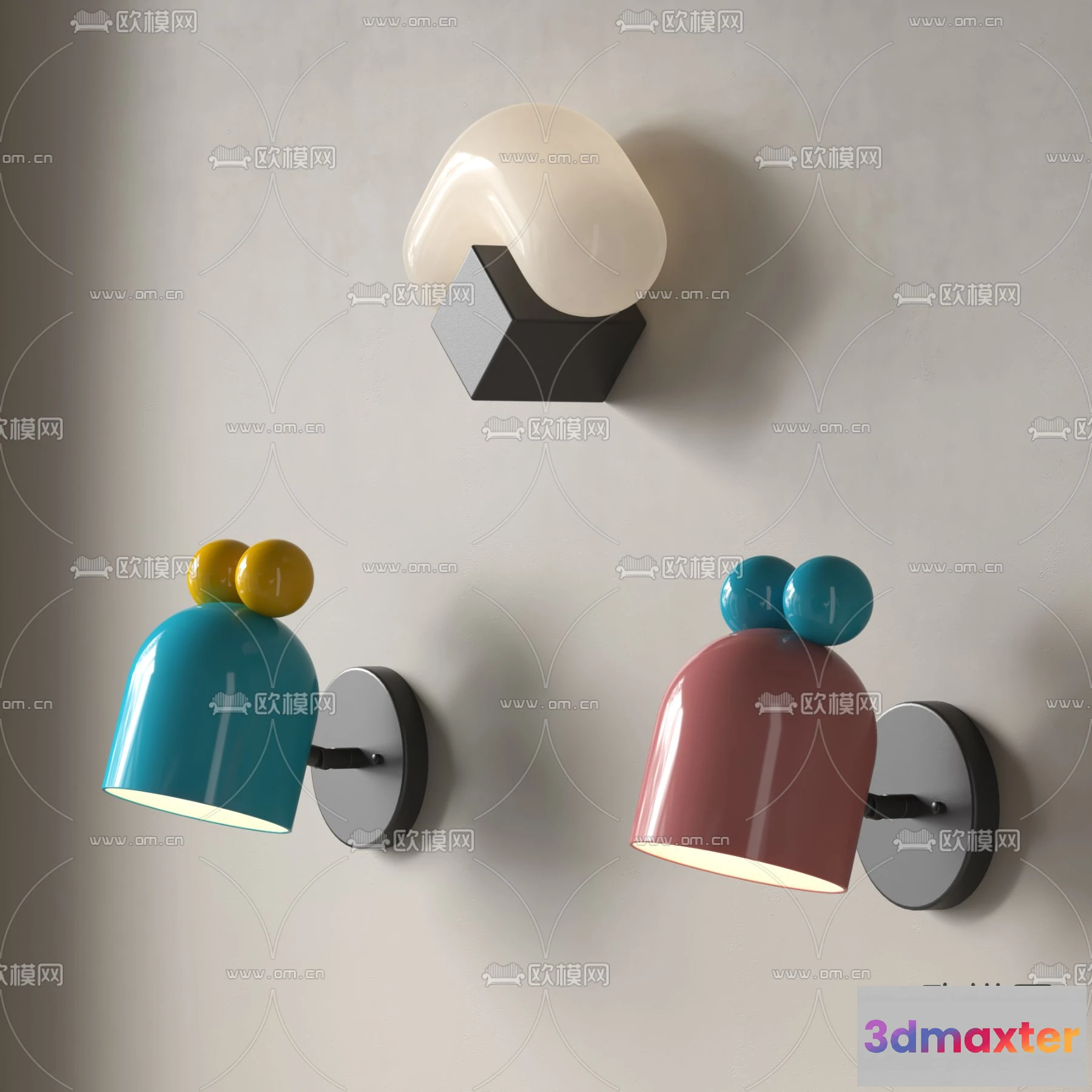 1238990 - LIGHTING - TABLE LAMP - VRAY  CORONA - 3D MODEL - 619