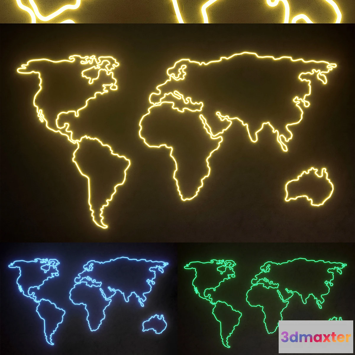 1311255 - Light modules. Set 46. Neon - No.2 3D Max