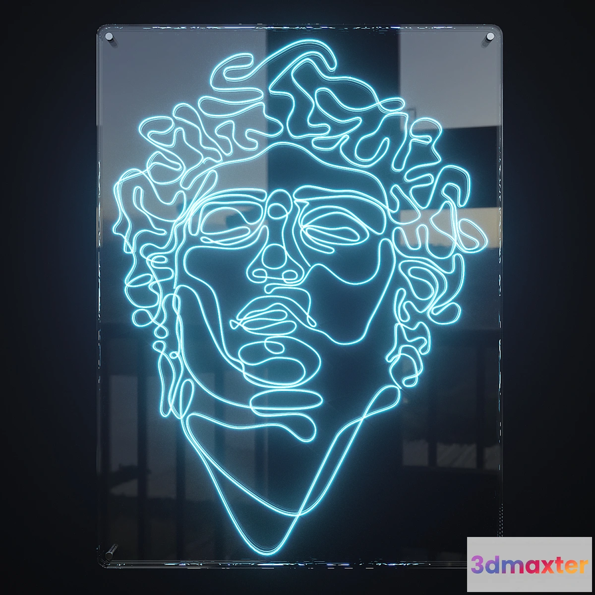 1341293 - Neon Decor 7 - No.2 3D Max