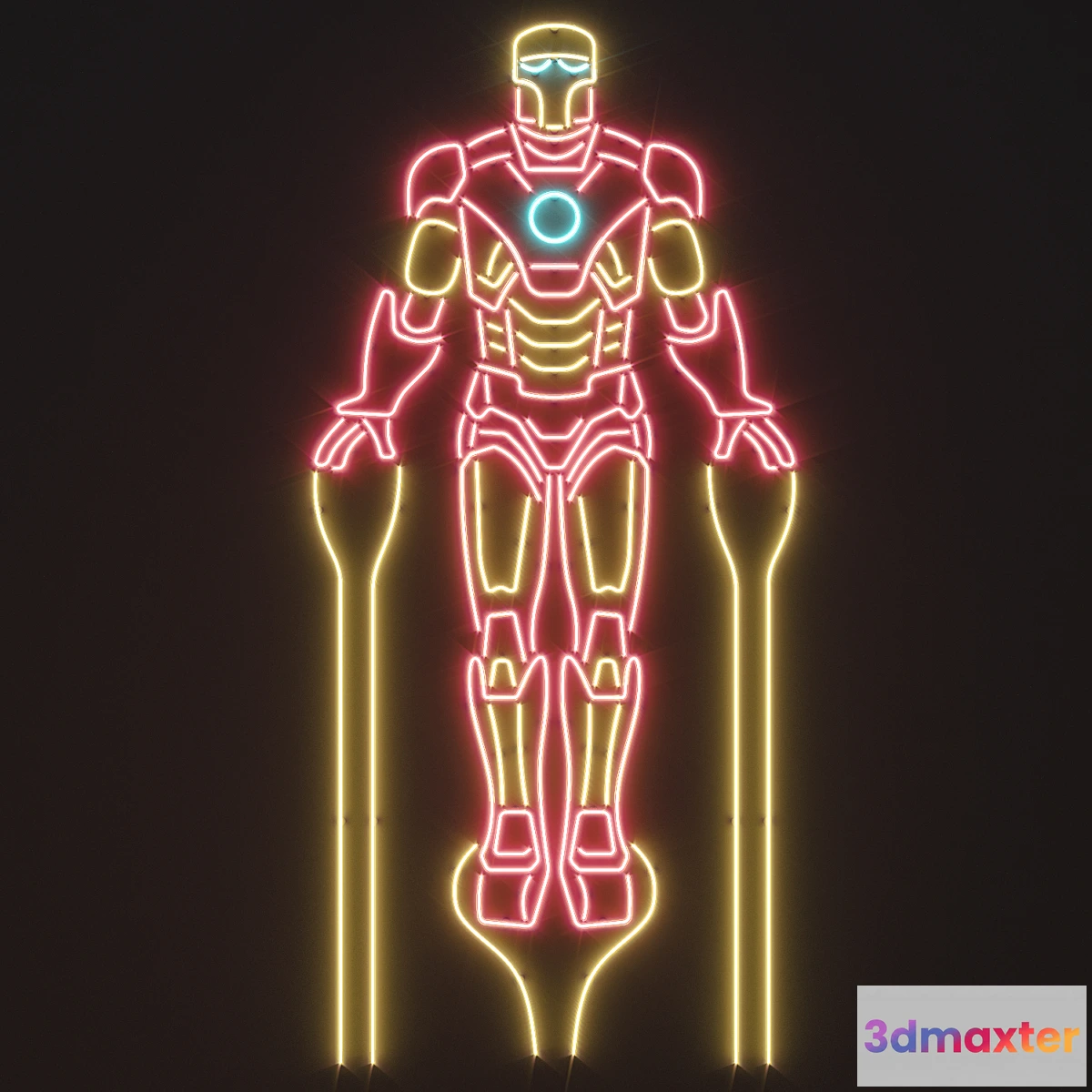 1404040 - Neon decor 3 3D Max