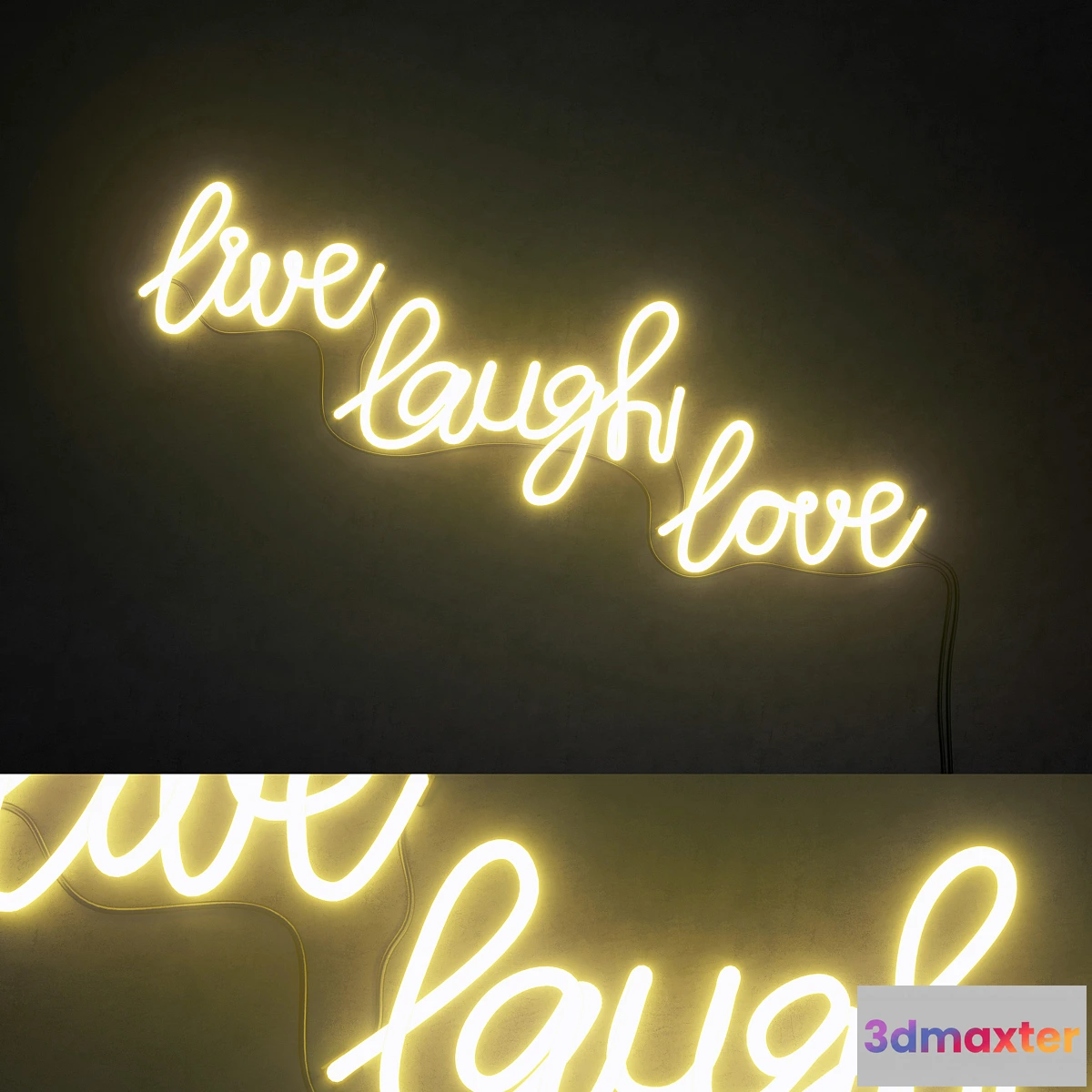 1429500 - Light modules Set 92 Neon 3D Max