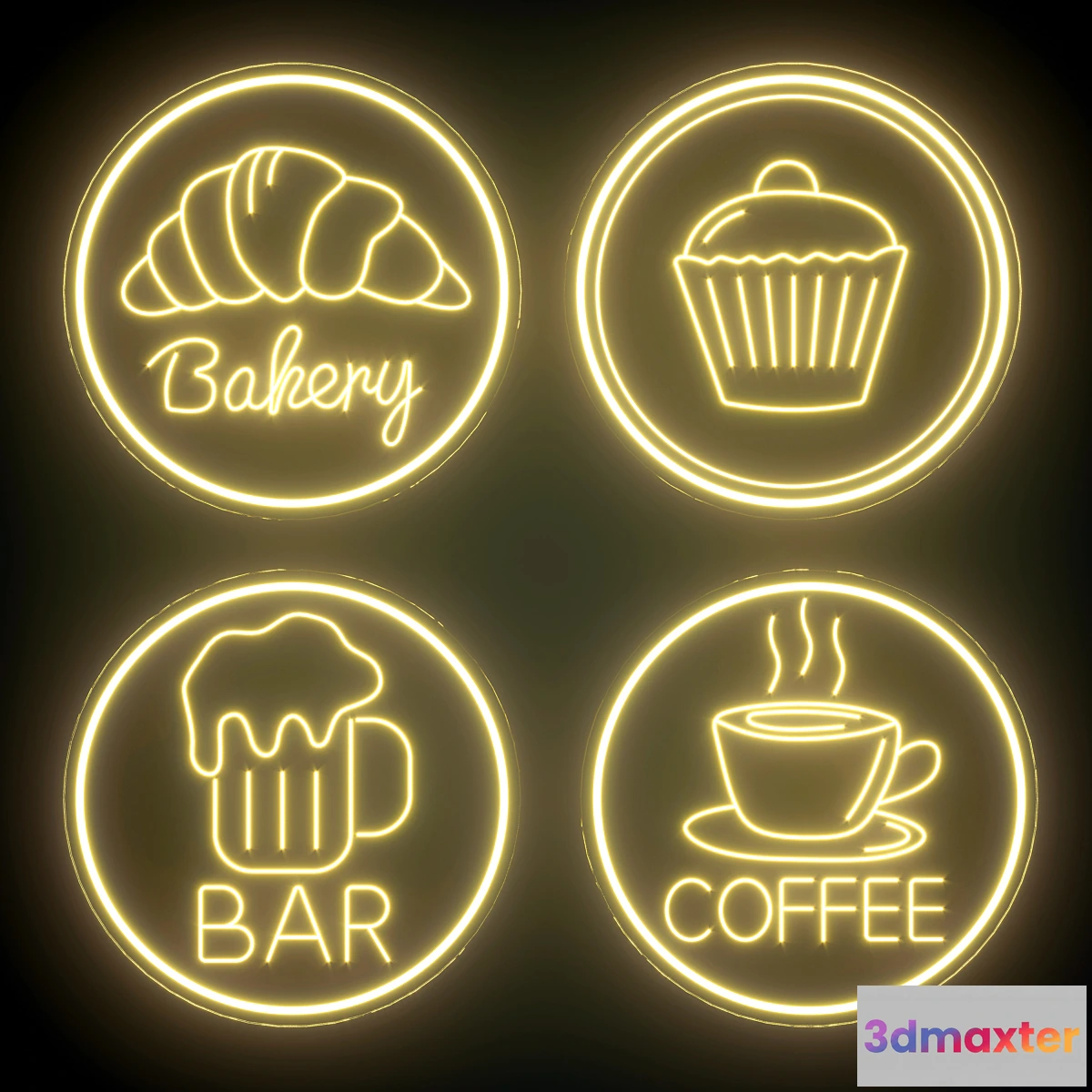 1469144 - Neon 222 3D Max