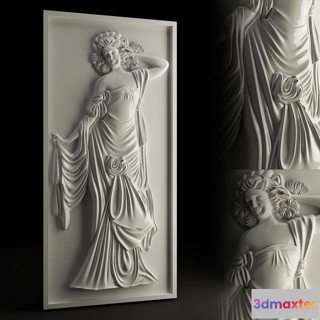 1567796 - Silhouette woman 3D Max