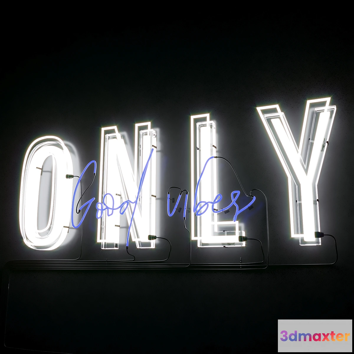 683246 - Neon Text 05 Good Vibes - No.2