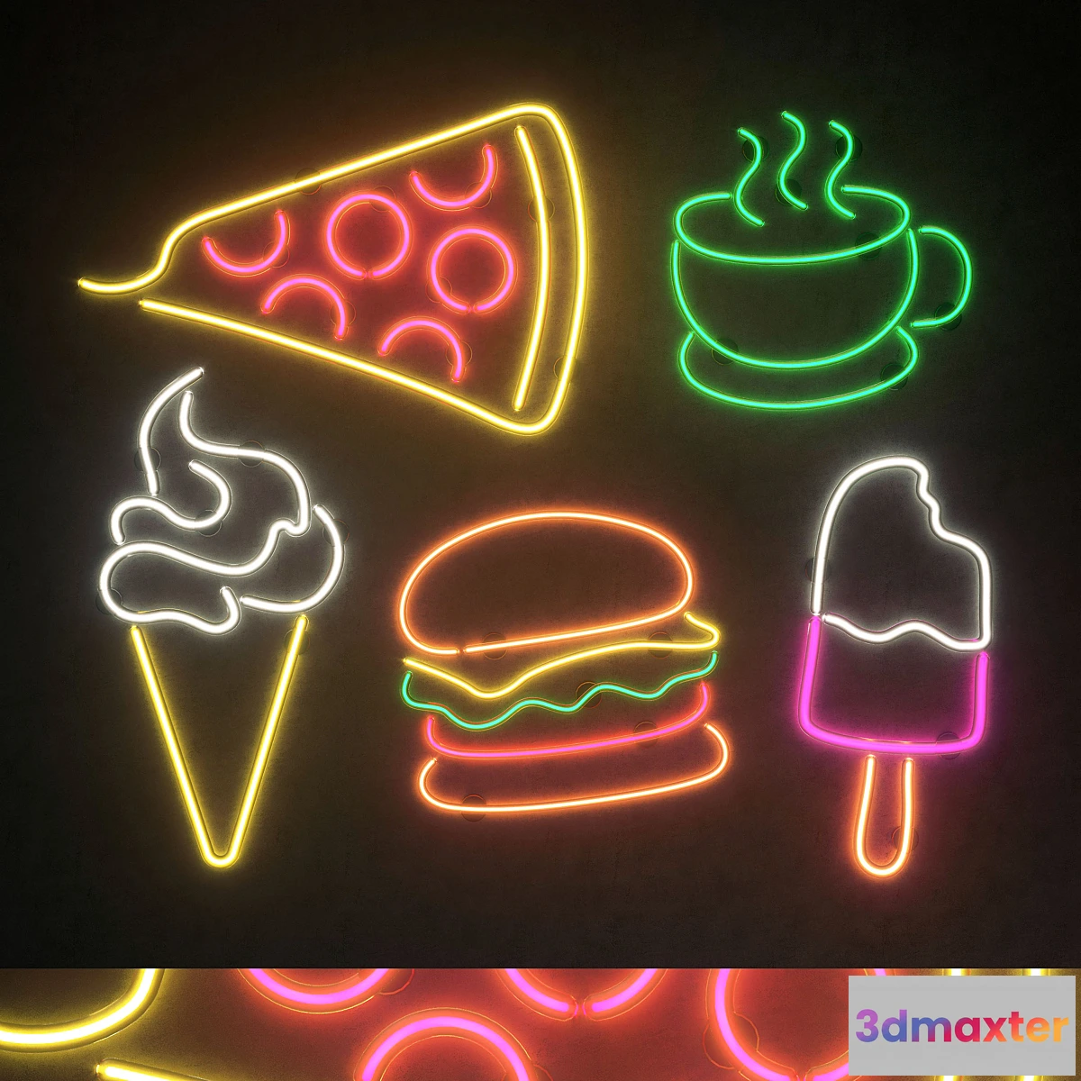 708020 - Light modules Set 63 Neon