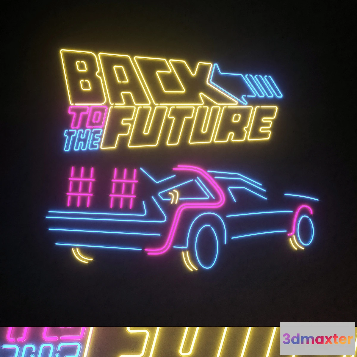 708022 - Light modules Set 110 Neon Back To The Future