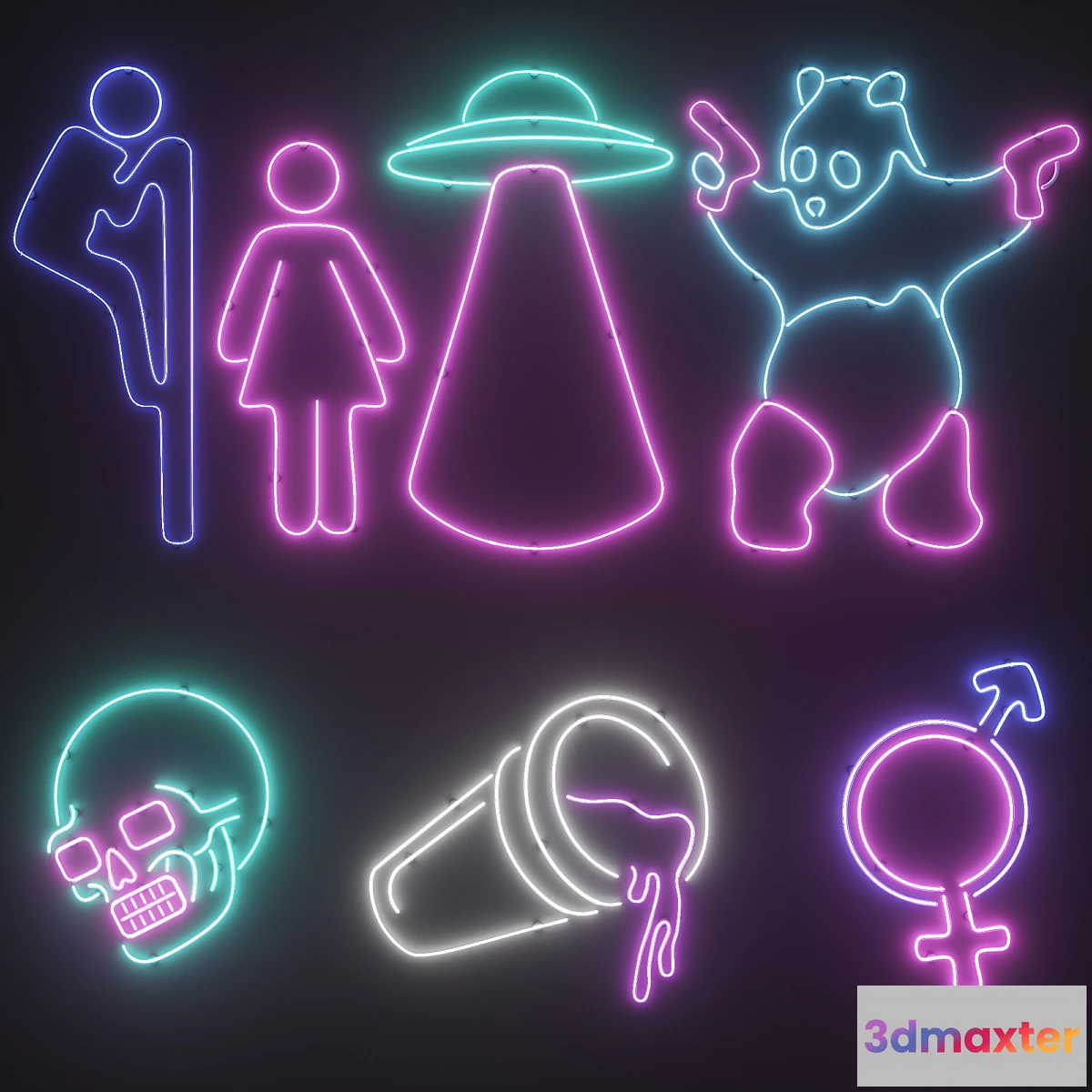 708026 - Neon Set 18
