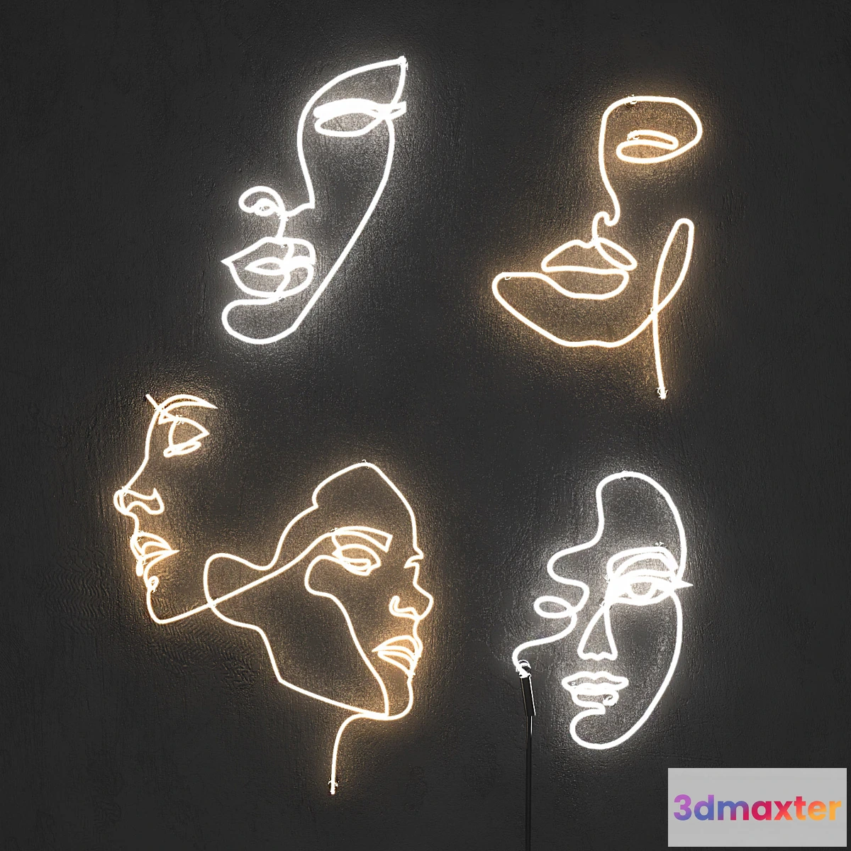 740019 - Neon light. Set 7 - No.2