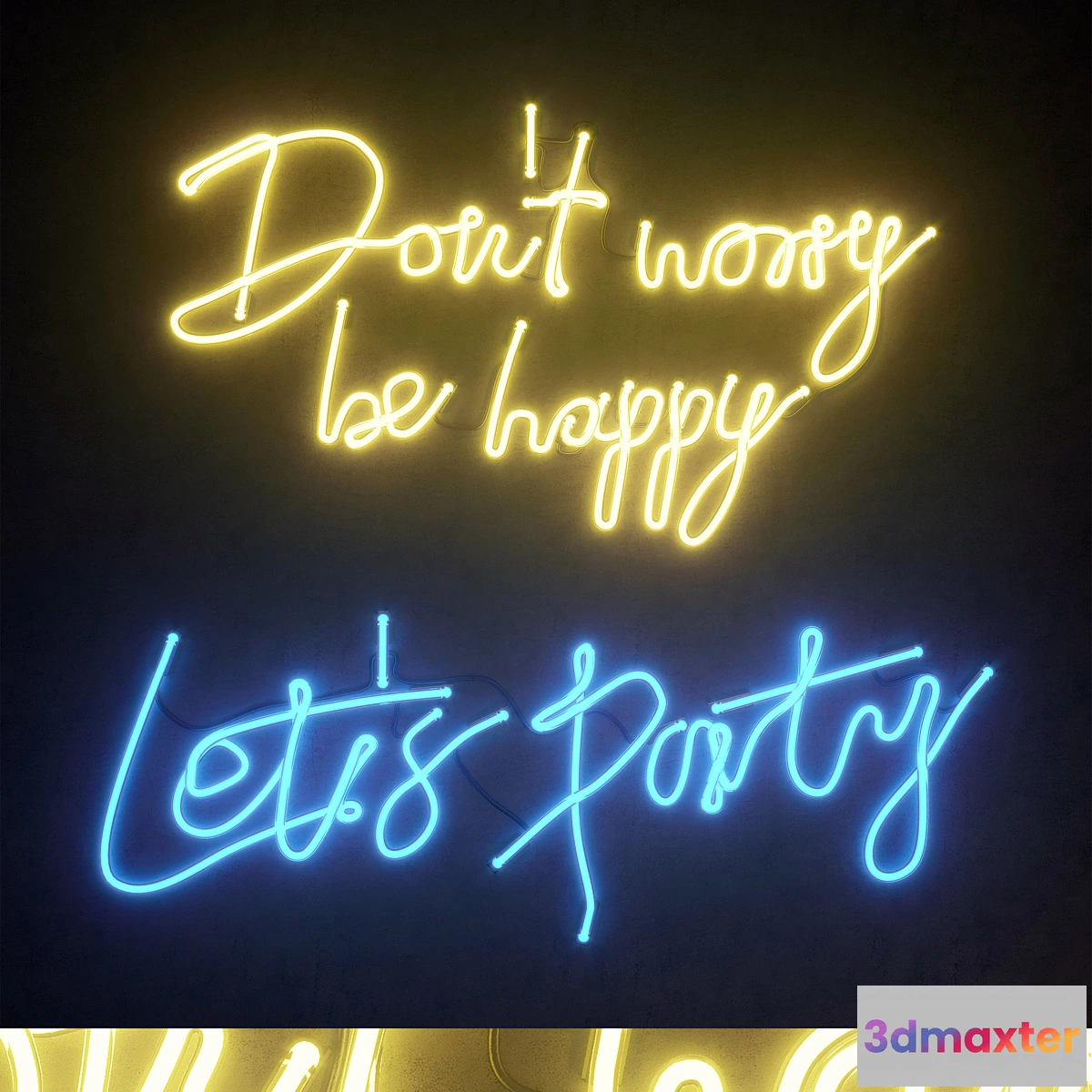 772575 - Light modules. Set 57. Neon