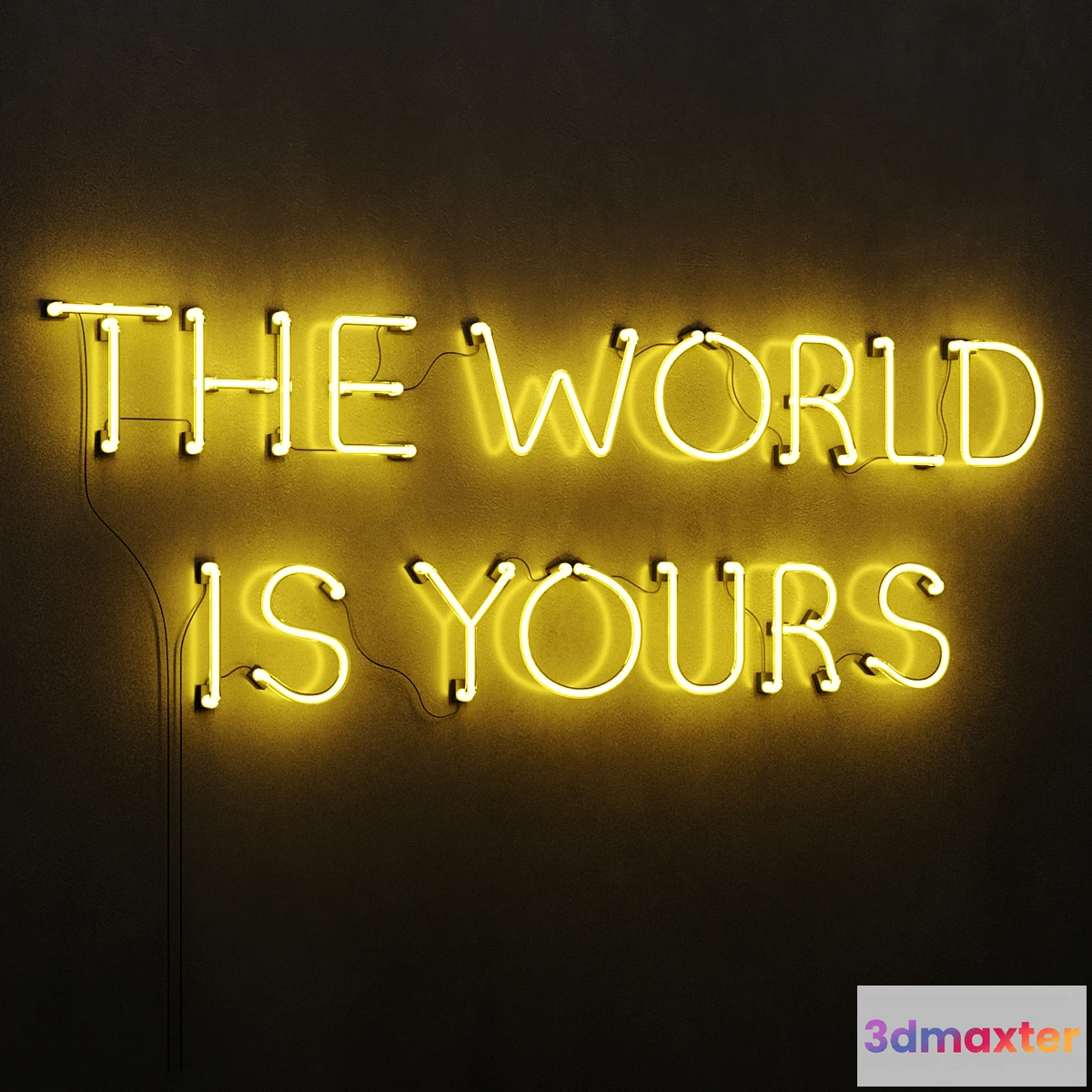 772631 - The World Is Yours Neon Light - No.2