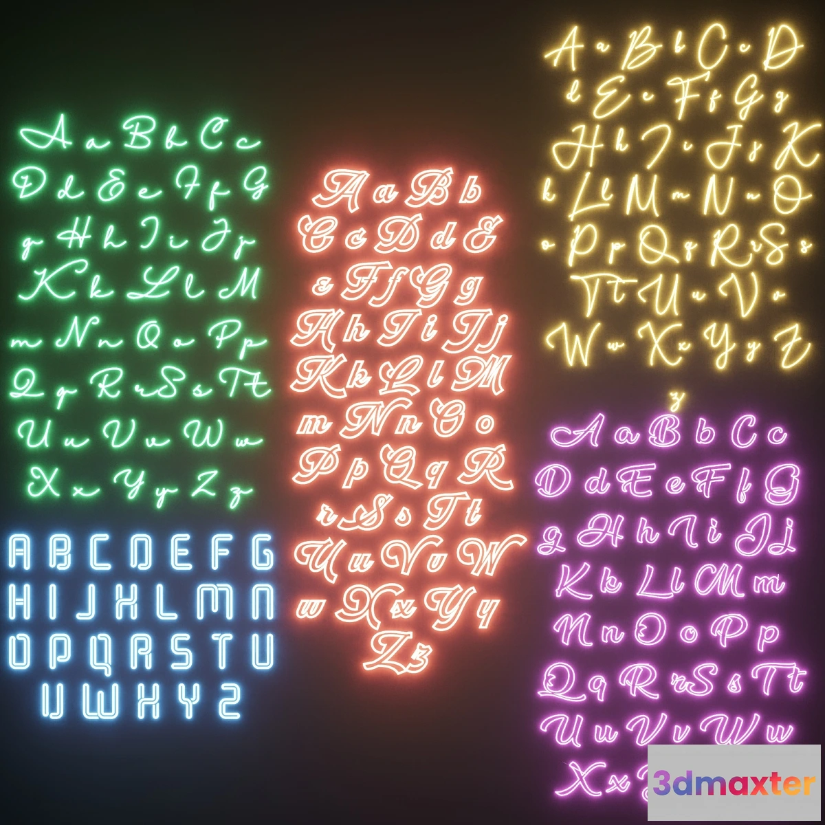 876175 - Neon set 5 - No.4