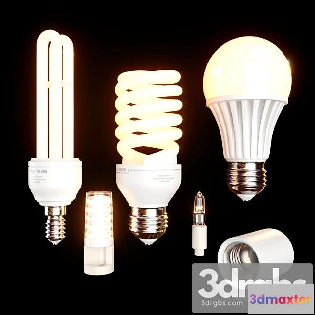 1045576 - Energy saving lamps set