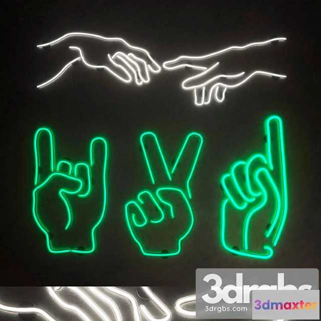 1045594 - Light modules. set 37. neon